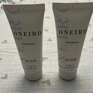 Oneiro Sunchasers Body Wash Gel 2/3.8 oz tubes